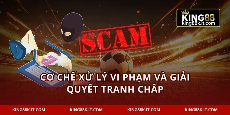 Cơ chế xử lý vi phạm và giải quyết tranh chấp